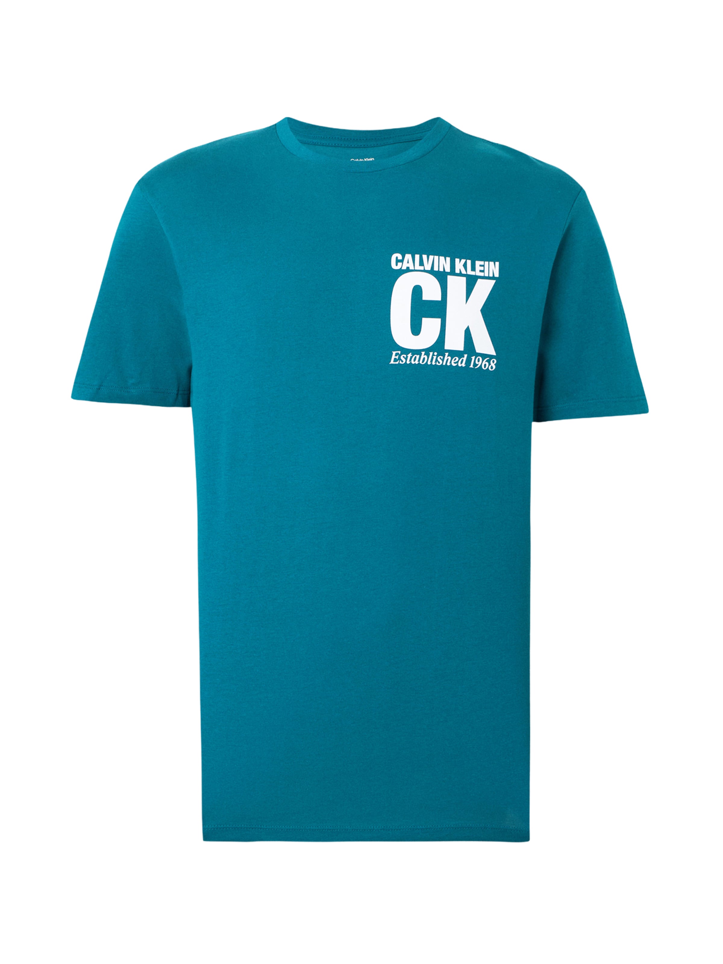 Calvin Klein Μπλουζάκι σε μπλε: μπροστά