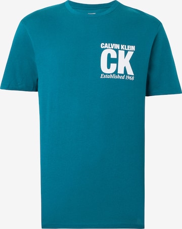 Calvin Klein Μπλουζάκι σε μπλε: μπροστά