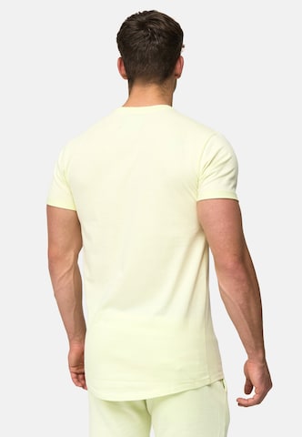 T-Shirt ' Kloge ' INDICODE JEANS en jaune