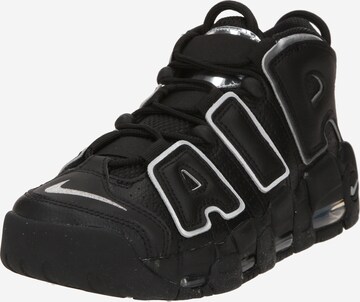 melns Nike Sportswear Zemie brīvā laika apavi 'Uptempo '96': no priekšpuses