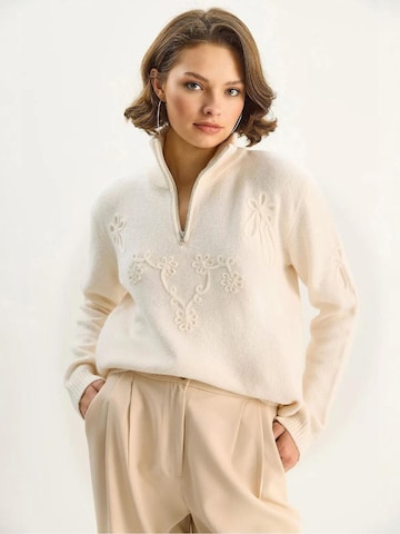 Pullover 'Pullover' di Bianco Lucci in beige