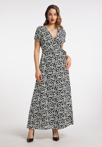 faina Kleid in Schwarz: predná strana