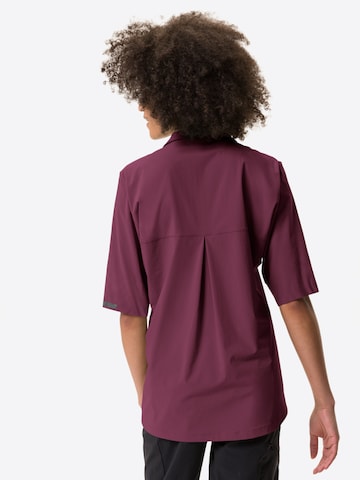 VAUDE Multifunctionele blouse 'Yaras' in Lila
