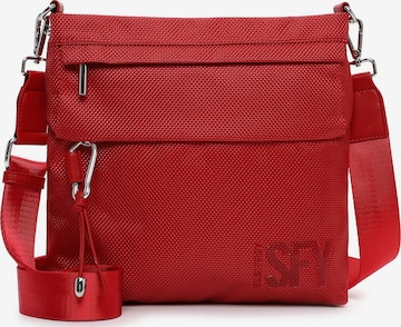Borsa a tracolla di Suri Frey in rosso: frontale