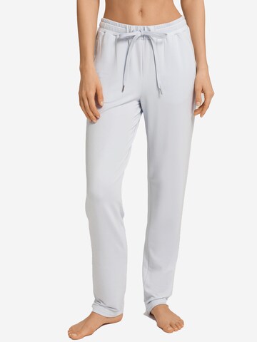 Hanro Regular Trousers 'Balance' in Blue: front