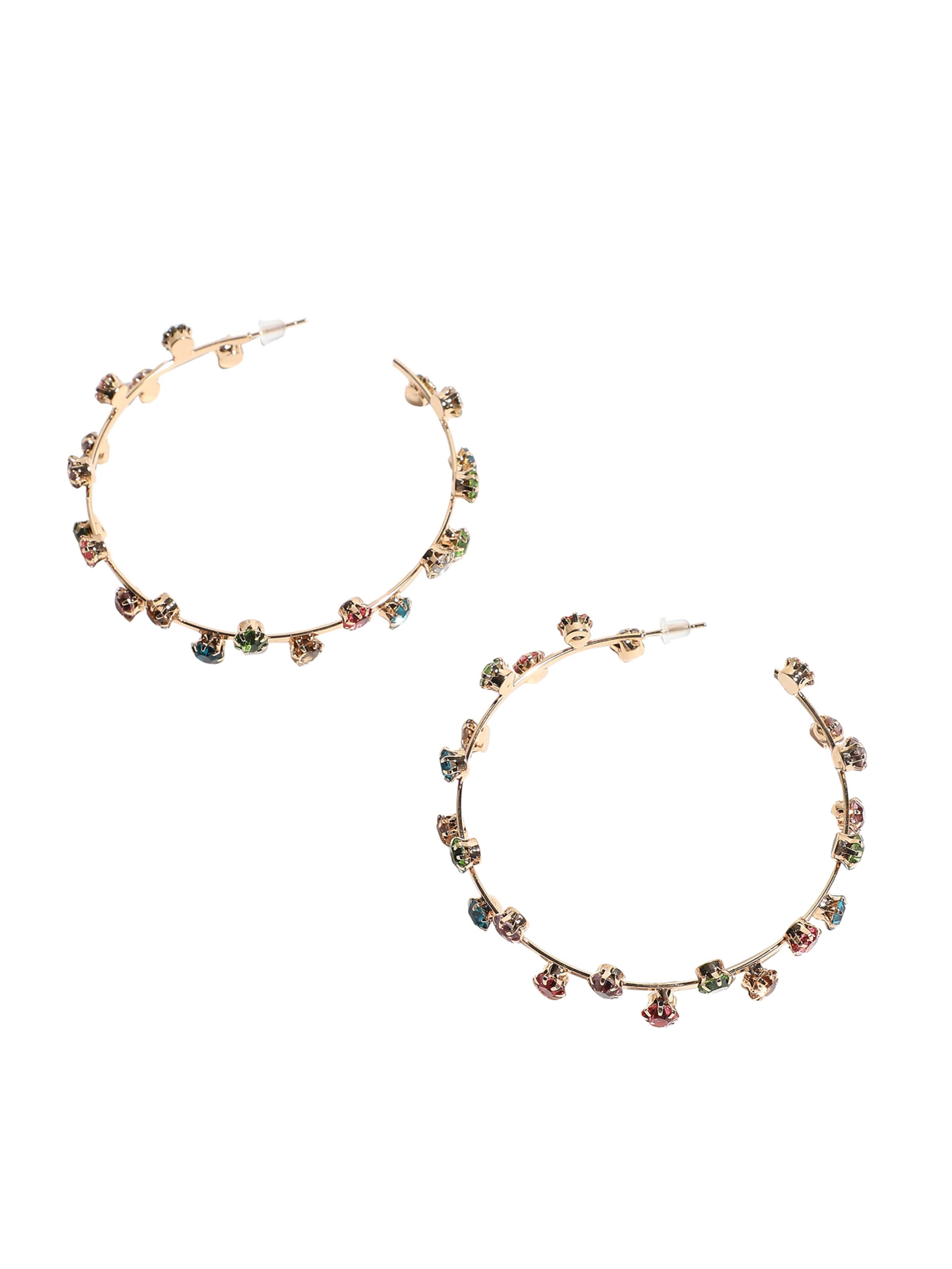 SOHI Náušnice - Zmiešané farby: predná strana