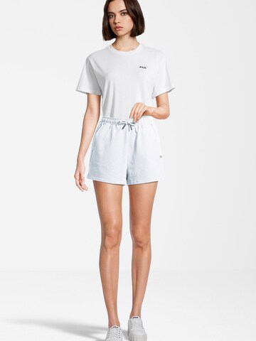 FILA - regular Pantalón deportivo 'BRANDENBURG' en blanco