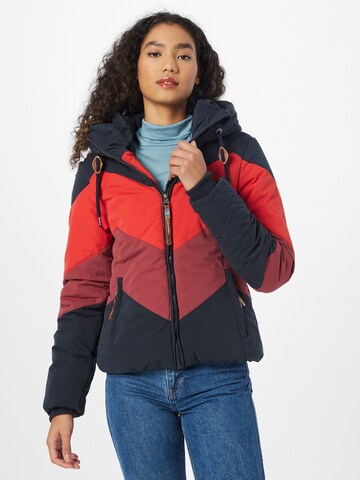 Ragwear Jacke 'NOVVA BLOCK' in Blau: Vorderseite