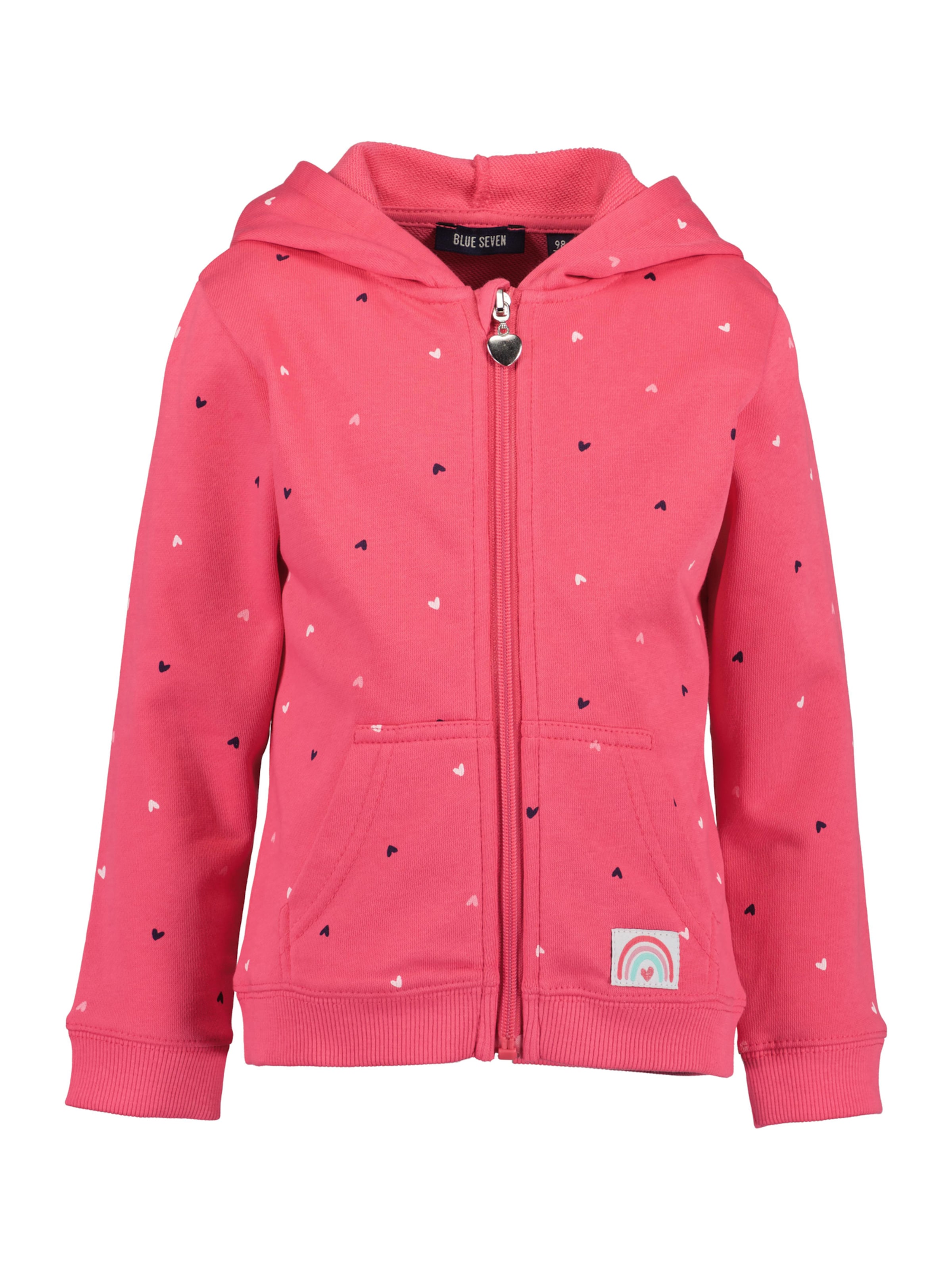 BLUE SEVEN Sweatjacka i rosa: framsida