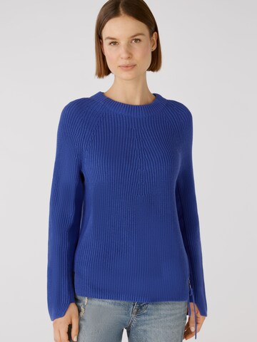 OUI Pullover 'Rubi' in Blau: Vorderseite