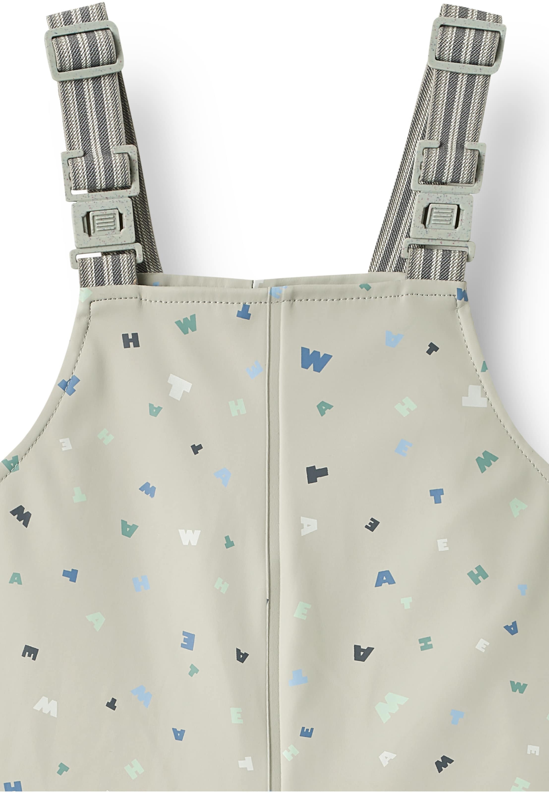 WHEAT Tapered Latzhose 'Charlo' in Grau