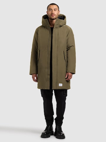 Cappotto invernale 'Fogg' di khujo in verde