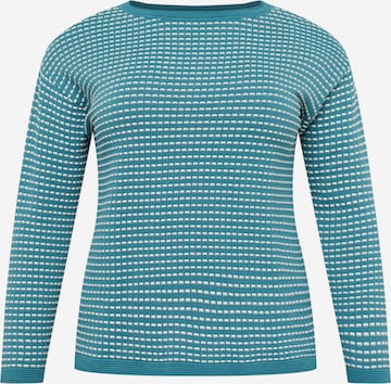 Tom Tailor Women + Sweater in Blue: front