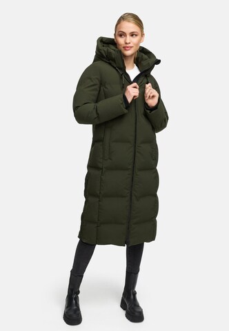 Cappotto funzionale 'Tikoraa 16' di MARIKOO in verde: frontale