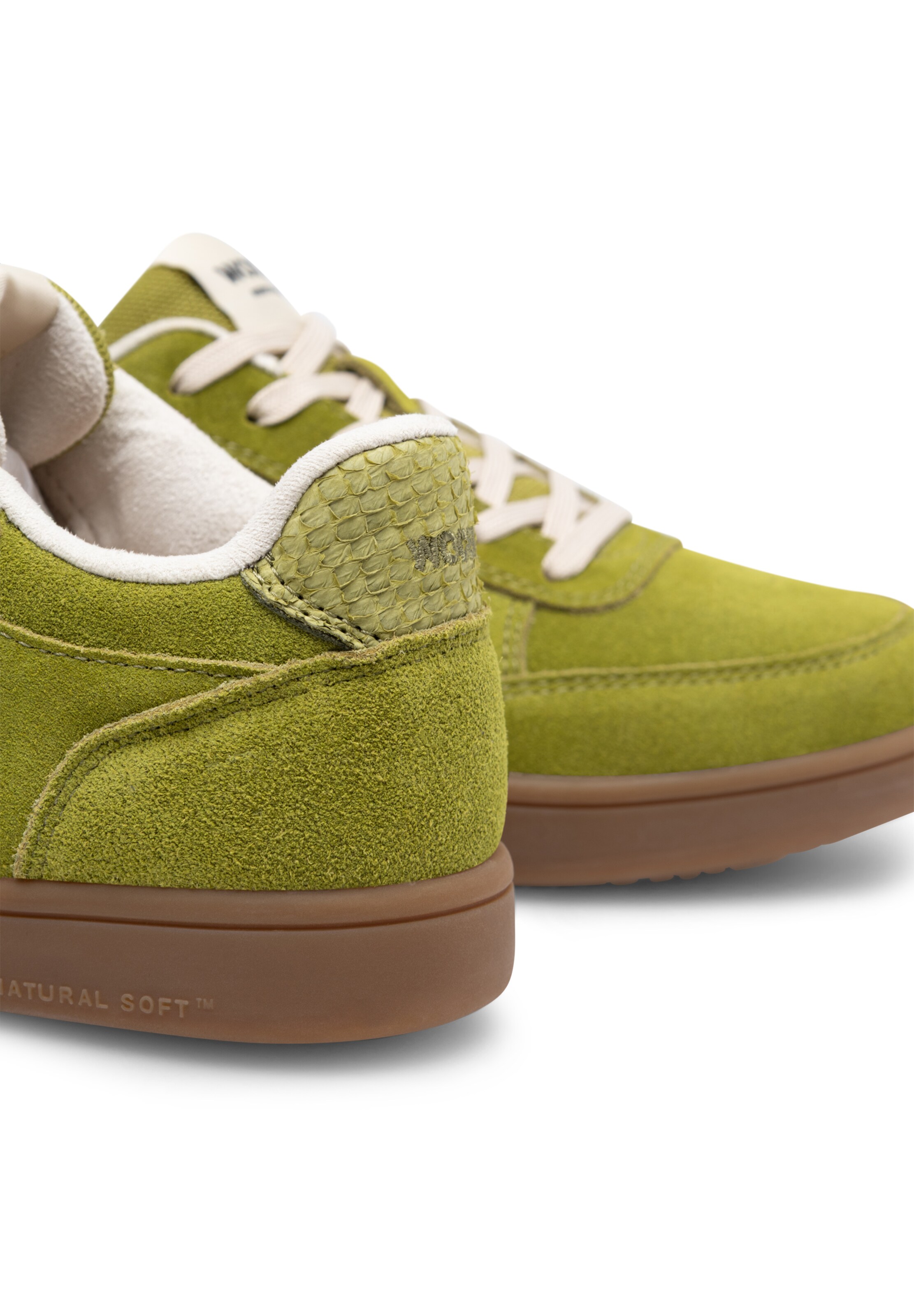 Baskets basses 'Bjork' WODEN en vert