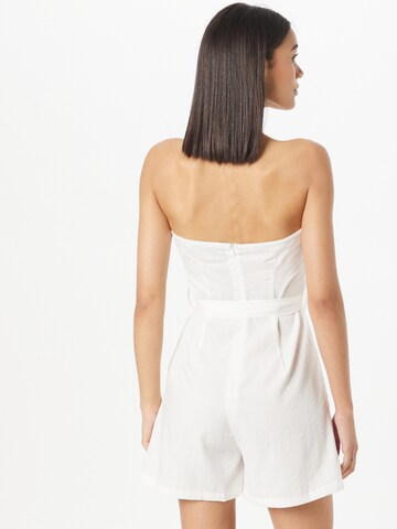 Tuta jumpsuit di Misspap in bianco