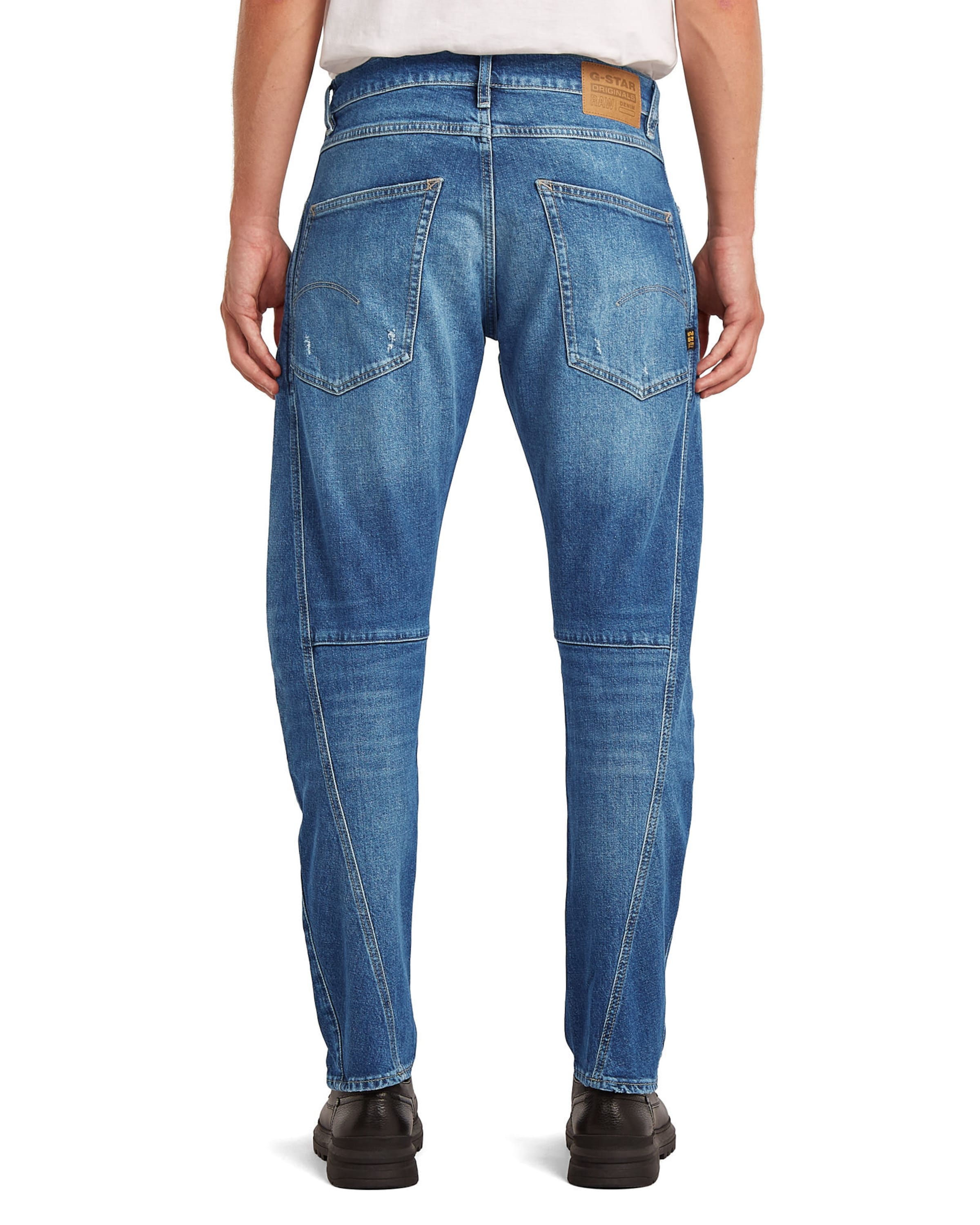 G-STAR Slimfit Jeans 'Contor' in Blauw