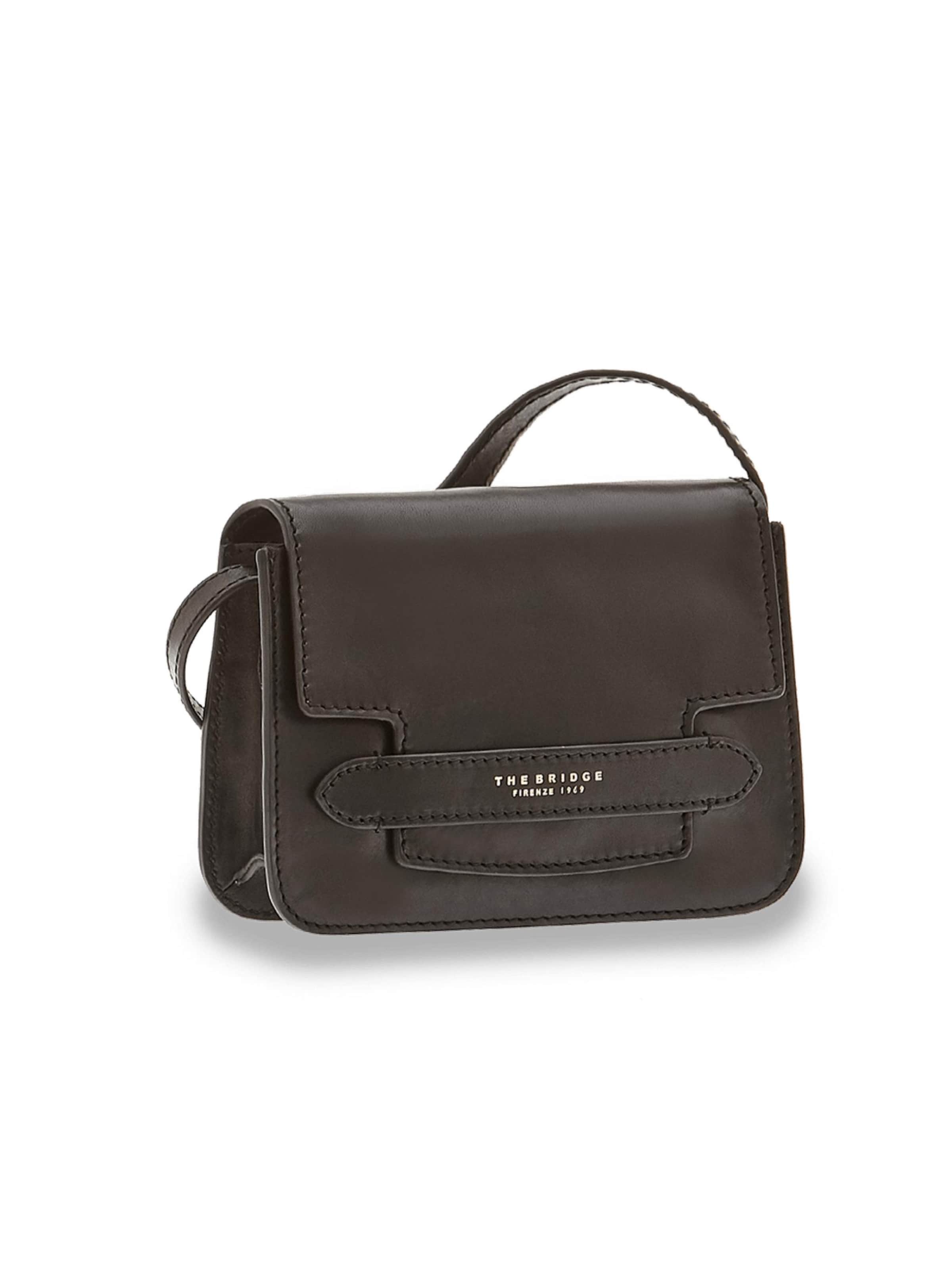 The Bridge Crossbody bag in Black: front