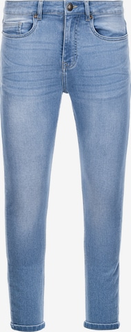 Ombre Skinny Jeans 'OM-PADP-0101' in Blauw: voorkant