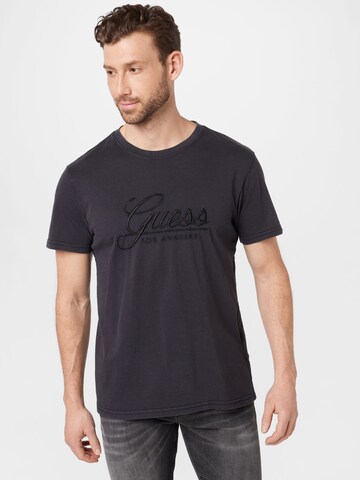 GUESS Shirt 'Barry' in Schwarz: predná strana