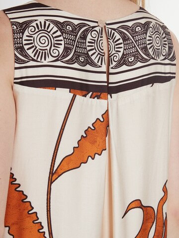 Ana Alcazar Jurk ' Palea ' in Beige