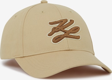 smėlio Karl Lagerfeld Kepurė: priekis