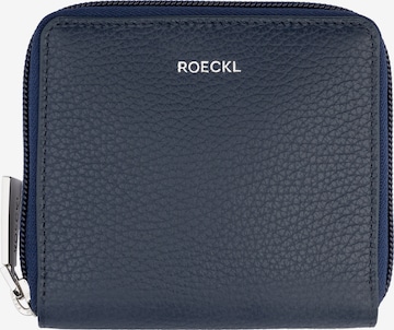 Roeckl Geldbörse 'ELLA' in Blau: Vorderseite