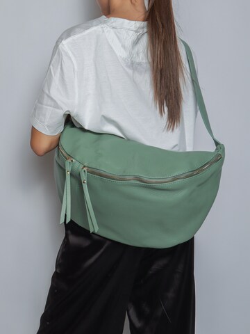 Marsupio 'Marsupio donna pelle dollaro Gave Lux - con zip e tracolla regolabile' di Chiara Ferretti in verde