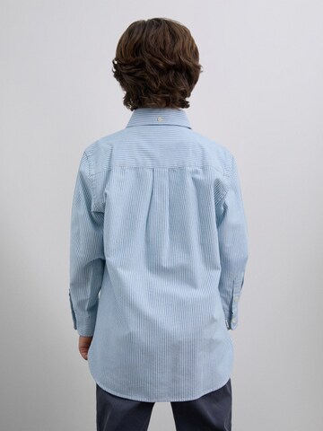 ScalpersRegular Fit Košulja ' ' - siva boja