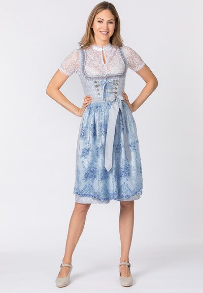 STOCKERPOINT Dirndl 'Annabelle' in hellblau, Modelansicht