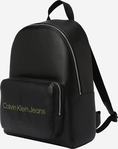 Calvin Klein Jeans Sac à dos 'CAMPUS' en pomme / noir, Vue avec produit