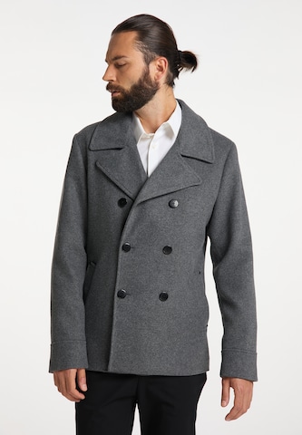 DreiMaster Klassik Between-Season Jacket in Grey: front