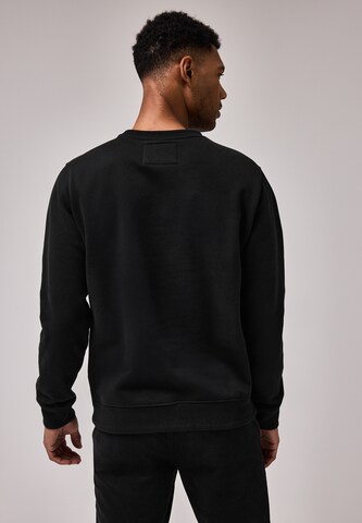 Street One MEN Sweatshirt in Schwarz