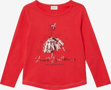 s.Oliver Shirt in Rot: Vorderseite