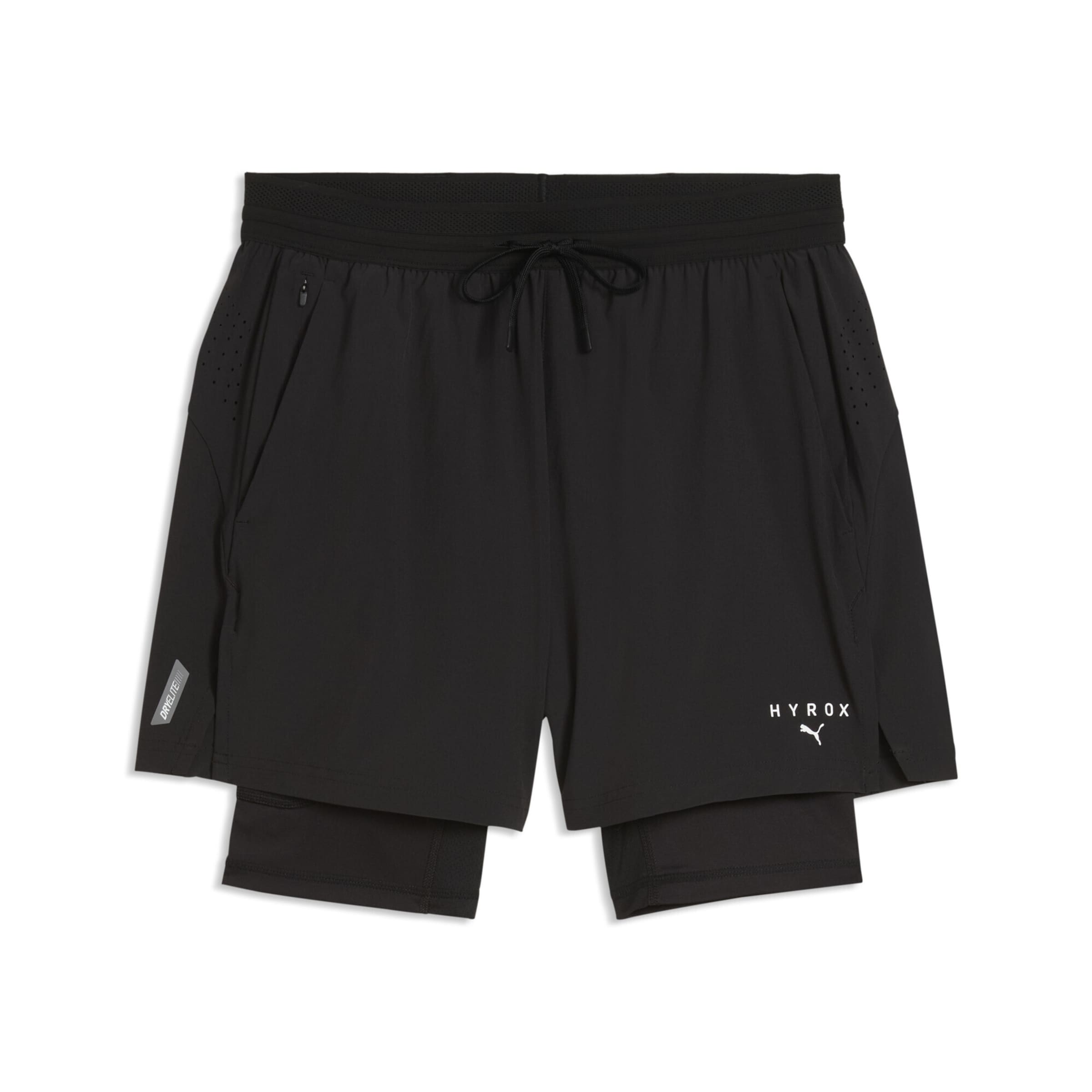 PUMA Sportshorts in Schwarz: Vorderseite