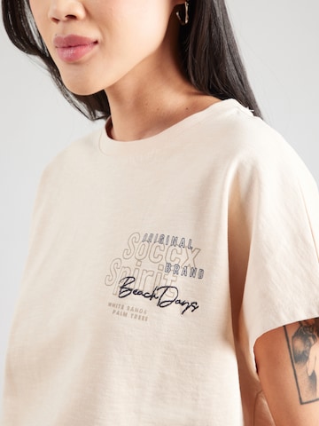 Soccx Sweatshirt in Beige