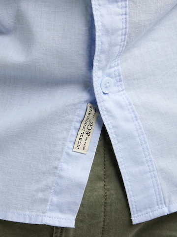 Fit confort Chemise Petrol Industries en bleu