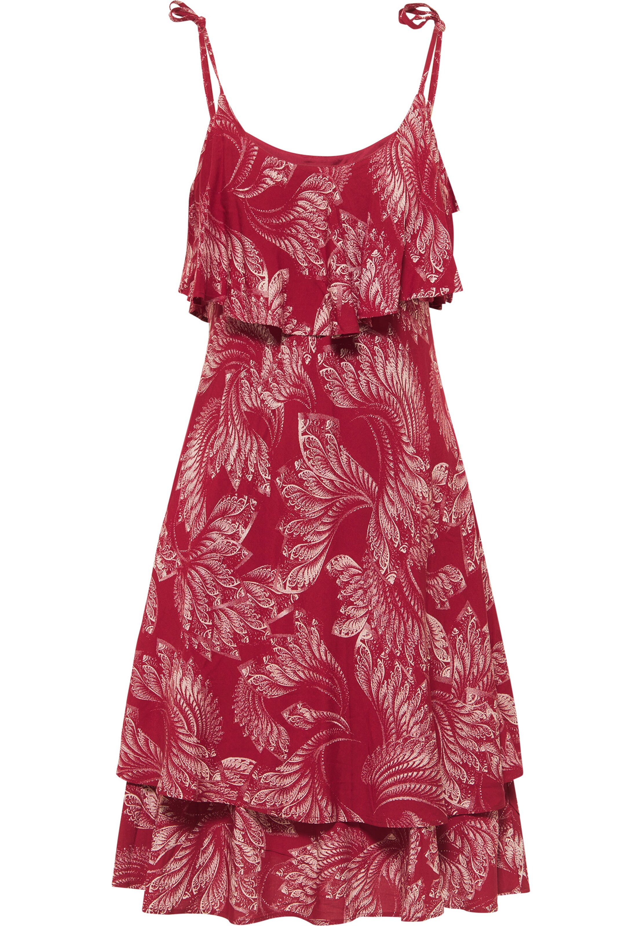 faina Καλοκαιρινό φόρεμα σε κόκκινο: μπροστά