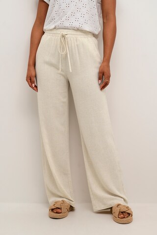 Love Copenhagen Loosefit Bukser i beige: forside