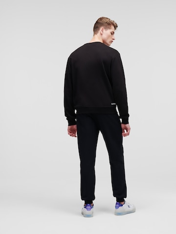 Karl Lagerfeld Sweatshirt 'Ikonik' in Schwarz