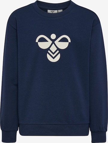 Hummel Sweatshirt 'Tukas' in Blue: front