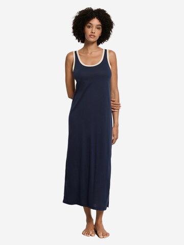 Hanro Nightgown 'Laura' in Blue