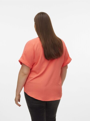 Vero Moda Curve Blouse 'Melva' in Orange