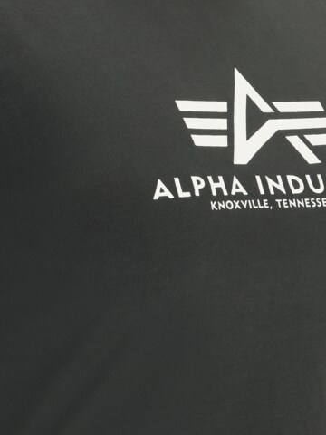 ALPHA INDUSTRIES Póló - szürke