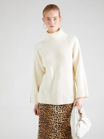 Pull-over Gina Tricot en blanc : devant