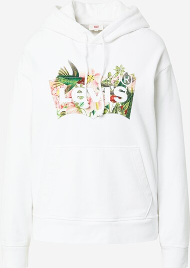 LEVI'S Sweatshirt in mischfarben / weiß, Produktansicht