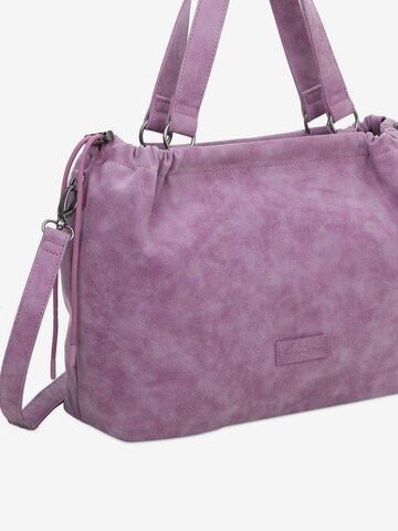 Fritzi aus Preußen Shoulder Bag 'Poppi' in Purple