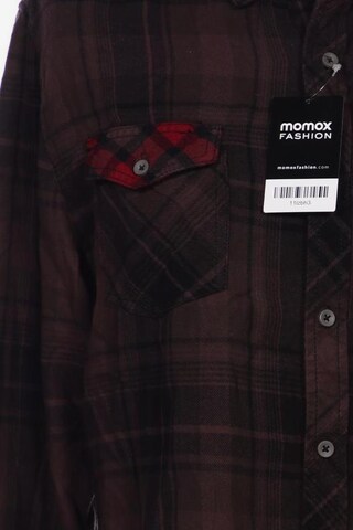 Brandit Button Up Shirt in M in Brown