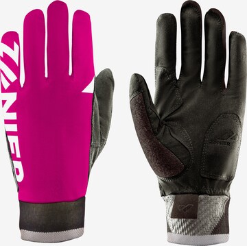 Zanier Athletic Gloves 'SKATER INFINIUM' in Pink: front