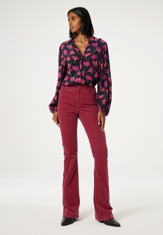 Fabienne Chapot Flared Pants in Red